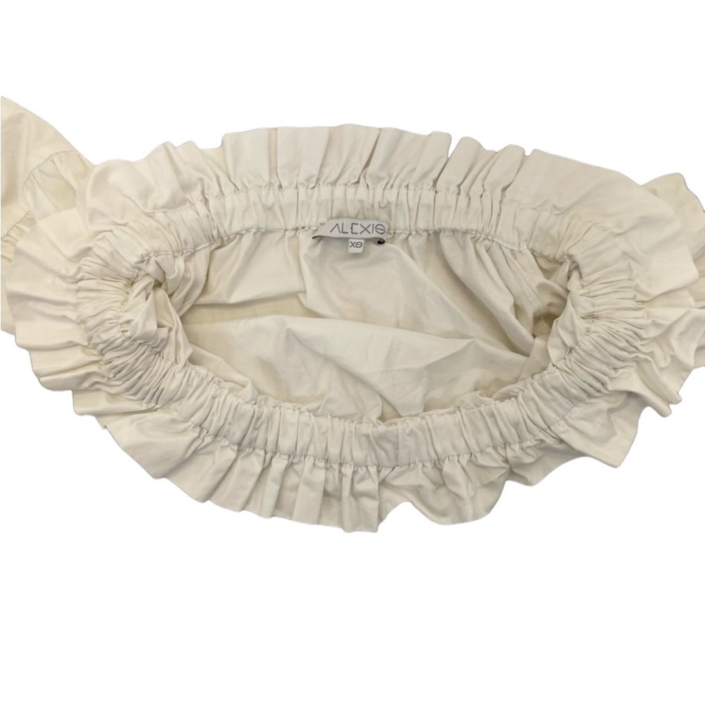 Alexis Ruffle Top XS White - Picture 8 of 15